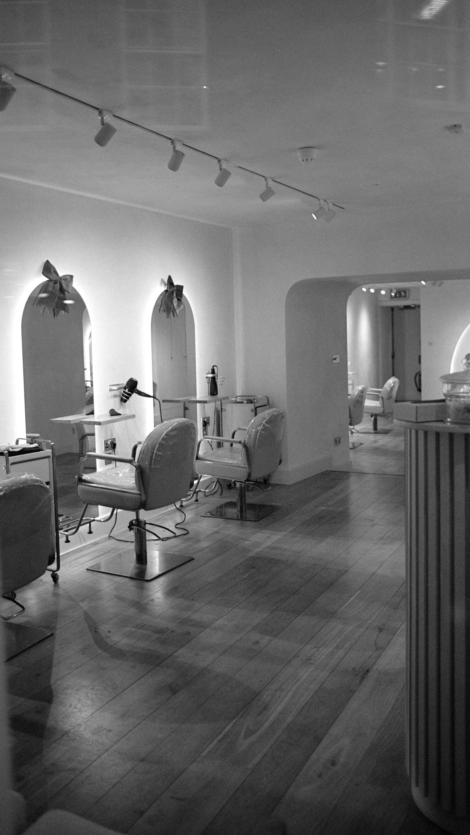 Intérieur du salon Studio Lumière